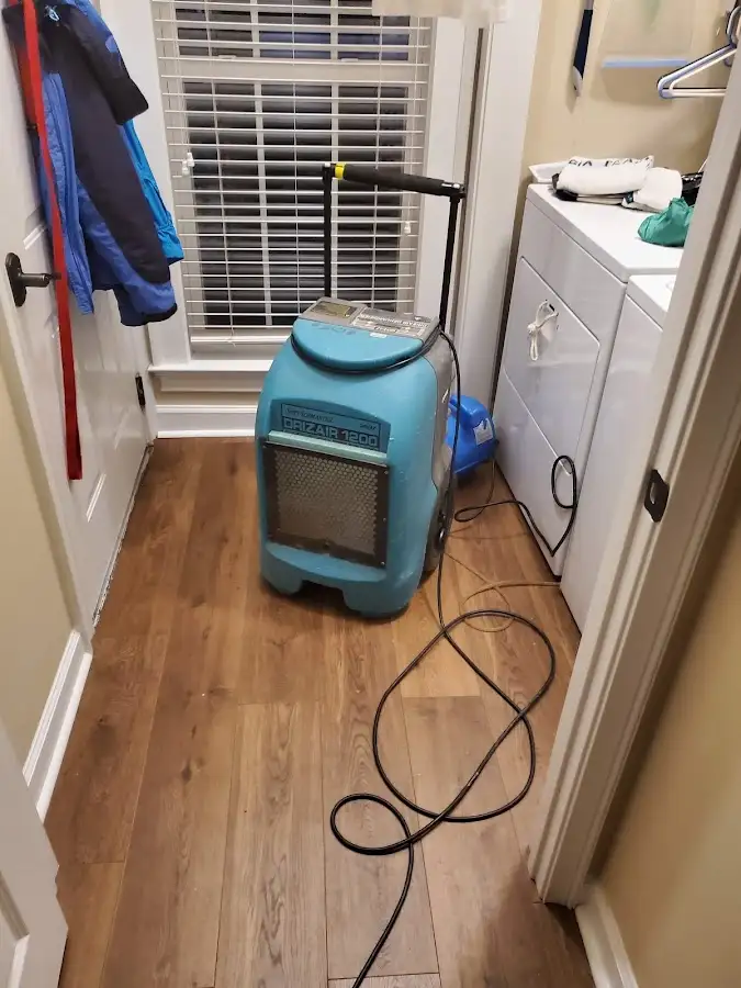 Commercial dehumidifier deployed for Flood Damage Cleanup in The Acreage